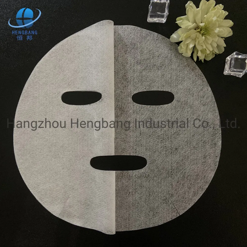 Nonwoven Die-Cut Cosmeceutical Hydrating Botanic Fiber Face Mask Sheet